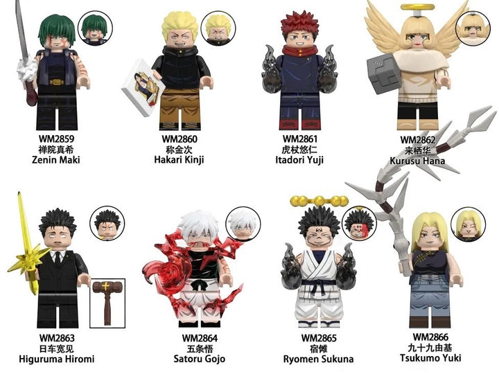 Jujutsu Kaisen Mini Figure Set Wave 4