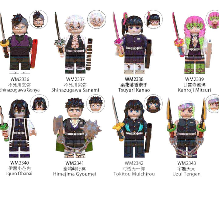 Demon Slayer Mini Figure Set Wave 2