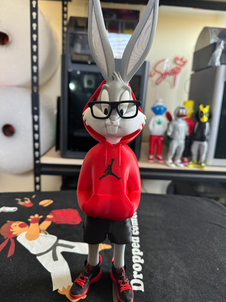 Custom Urban Bunny Figure